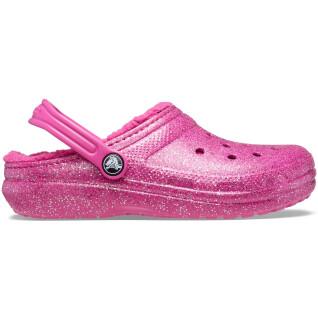Girl's clogs Crocs Classic Lined Glitter Clog T