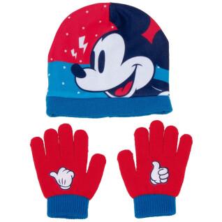 Children's hat and gloves set Disney