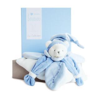 Blue teddy bear collector Doudou & compagnie
