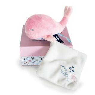 Pantsuit + comforter Doudou & compagnie Baleine