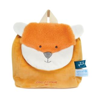 Children's backpack Doudou & compagnie Unicef - Renard