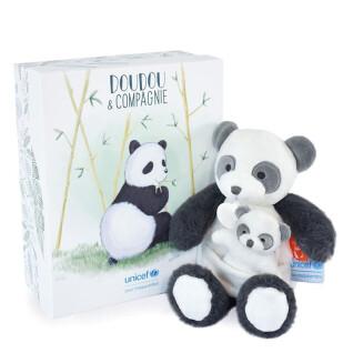 Plush Doudou & compagnie Unicef - Panda & Bébé