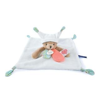 Teddy bear with 3 stories Doudou & compagnie