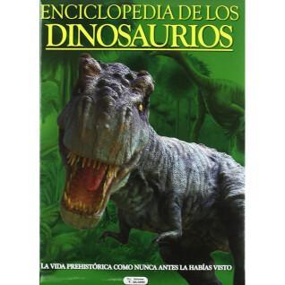Book 28 pages encyclopedia of dinosaurs Ediciones Saldaña