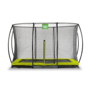 Underground trampoline with safety net Exit Toys Silhouette 214 x 305 cm