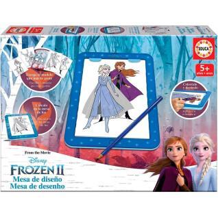 Designer educational tablet with light table Frozen