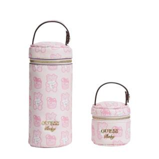 Baby girl's biberon bag + pacifier kit Guess