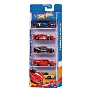 Pack of 5 vehicles Hot Wheels