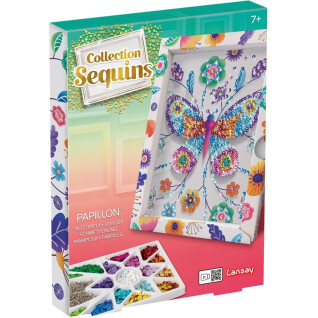 Creative butterfly activities Lansay Collection Sequins