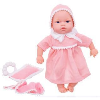 Doll 12 sounds and accessories Ledy Toys 31 cm