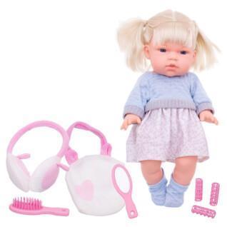Doll with beauty accessories Ledy Toys 31 cm