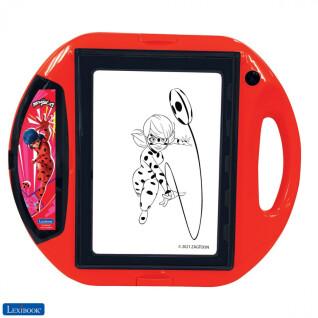 miraculous educational projector tablet + templates and stamps Lexibook