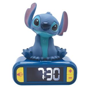 Digital alarm clock with 3d stitch light and sound effects Lexibook