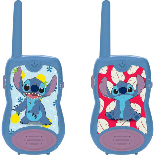 Walkie-talkie range 200 m Lexibook Disney Stitch (x2)