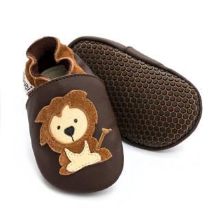 Baby boy soft slippers Liliputi Protector Lions