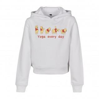 Hoodie court enfant Mister Tee yoga every day