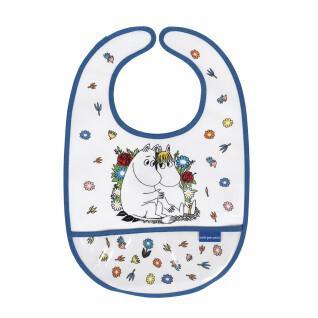 Baby bib with oilcloth Petit Jour Moomin