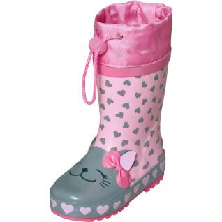Baby rubber rain boots Playshoes Cat