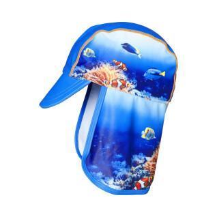 Children's cap with uv protection Playshoes Underwater World
