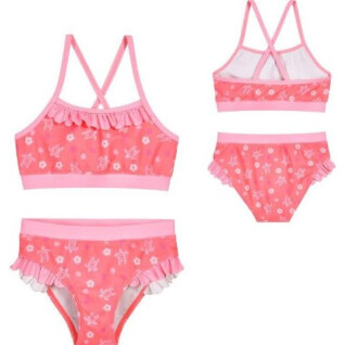 2-piece swimsuit uv protection baby girl Playshoes Hawaii