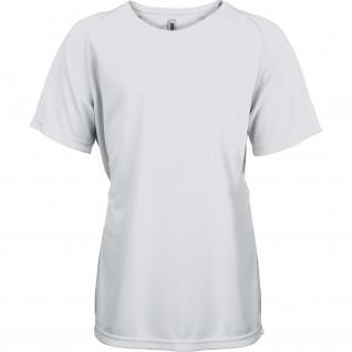 Short-sleeved T-shirt for children proact blanc