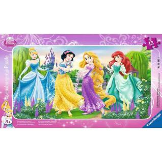 15 piece frame puzzle princess walk / disney princesses Ravensburger