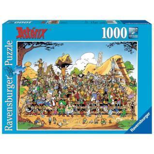 1000 pieces jigsaw puzzle family photo / asterix Ravensburger