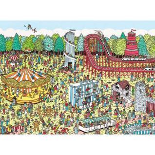 500 pieces puzzle nathan charlie at the fair / where is charlie Ravensburger