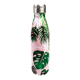 Stainless steel bottle for children Rex London Tropical Palm