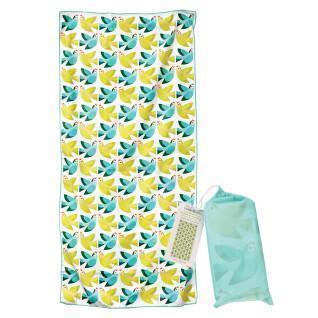 Microfiber towel for children Rex London Love Birds