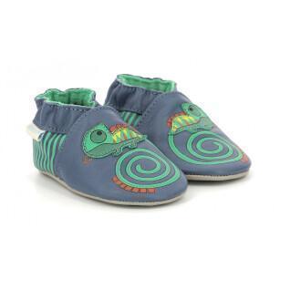 Robeez Baby Girls’ Lovely Peacock Low-Top Slippers 
