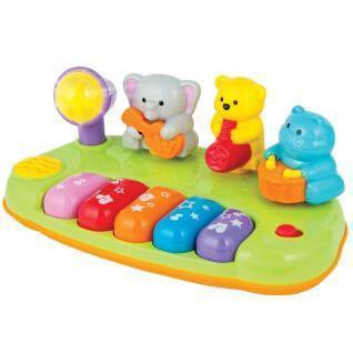 Piano with lights, sounds and melodies Winfun animalitos