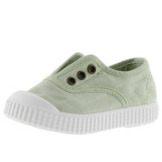 Washed canvas sneakers without laces girl Victoria 1915 Anglaise