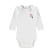 Pack of 3 long sleeve bodysuits Name it Deco