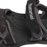 Children's sandals Hummel glitter
