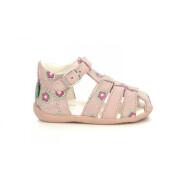 Baby girl sandals Kickers Bigfly-2