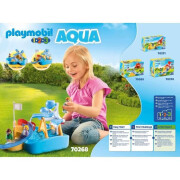 Aquatic carousel building set Playmobil