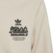 Half zip graphic sweatshirt for kids adidas Originals