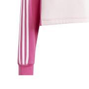 Set legging et sweatshirt à capuche fille adidas Tiberio 3-Stripes Colorblock