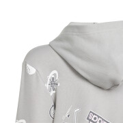 Hooded sweatshirt with zipper adidas Brand Love