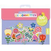 My 100 flower stickers pack Auzou
