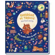 Glow-in-the-dark search-and-find book for toddlers Auzou