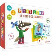 P'tit loup's early-learning games the color lottery Auzou