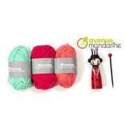 Creative knitting box Avenue Mandarine