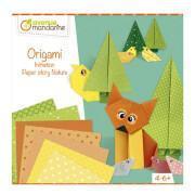 Creative origami initiation box Avenue Mandarine