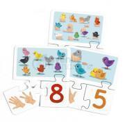 Educational games to learn to count Avenue Mandarine