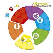 Educational games to learn colors Avenue Mandarine