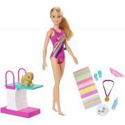 Swimmer and diver doll + accessories Barbie