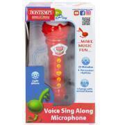 Karaoke microphone with bright sound and melodies Bontempi