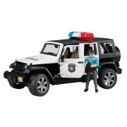 Car games - jeep wrangler unlimited rubicon police vehicle and policeman Bruder